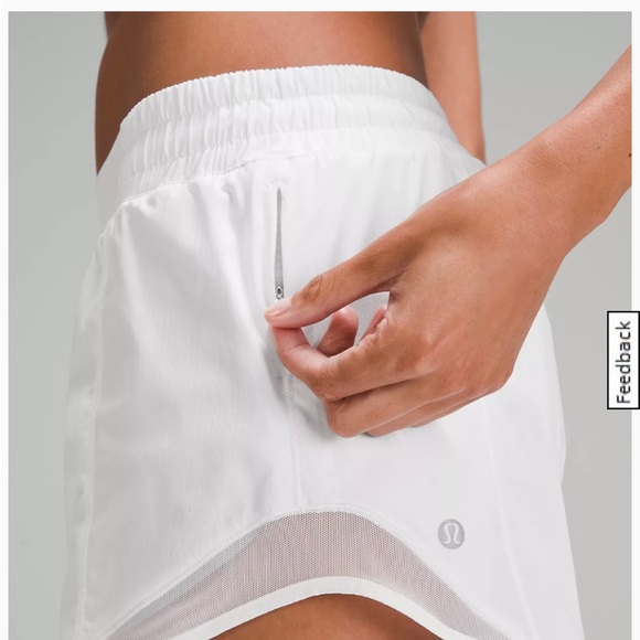 Lulu Lemon Hotty Hot Low-Rise Lined Short 4” size 12 - Picture 7 of 8